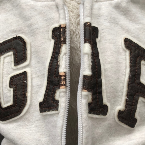 Gap Toddler Logo Zip Hoodie Size 3 Years Old - Picture 7 of 7